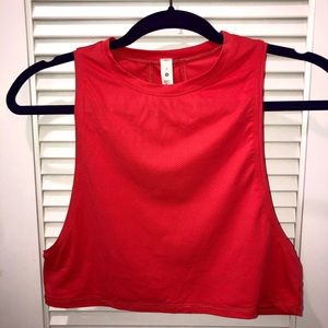 Lululemon Muscle Love Crop Tank Top